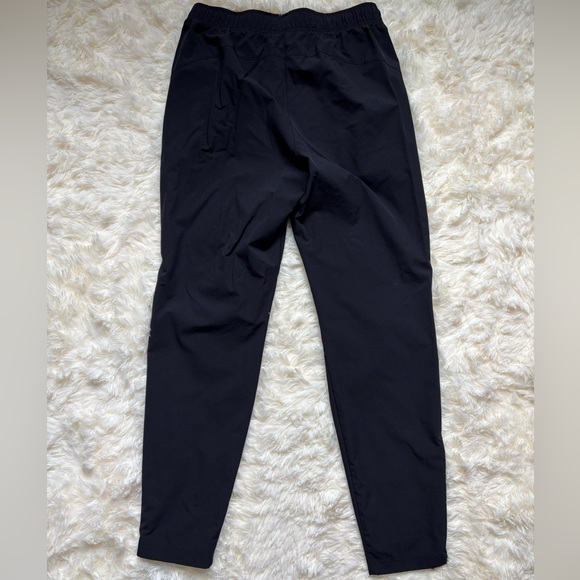 Tek Gear Black Athletic Jogger Pants Ankle Zip Stretch Size S - Picture 2 of 4